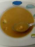Sopa de pescado al horno (estilo bullabesa)