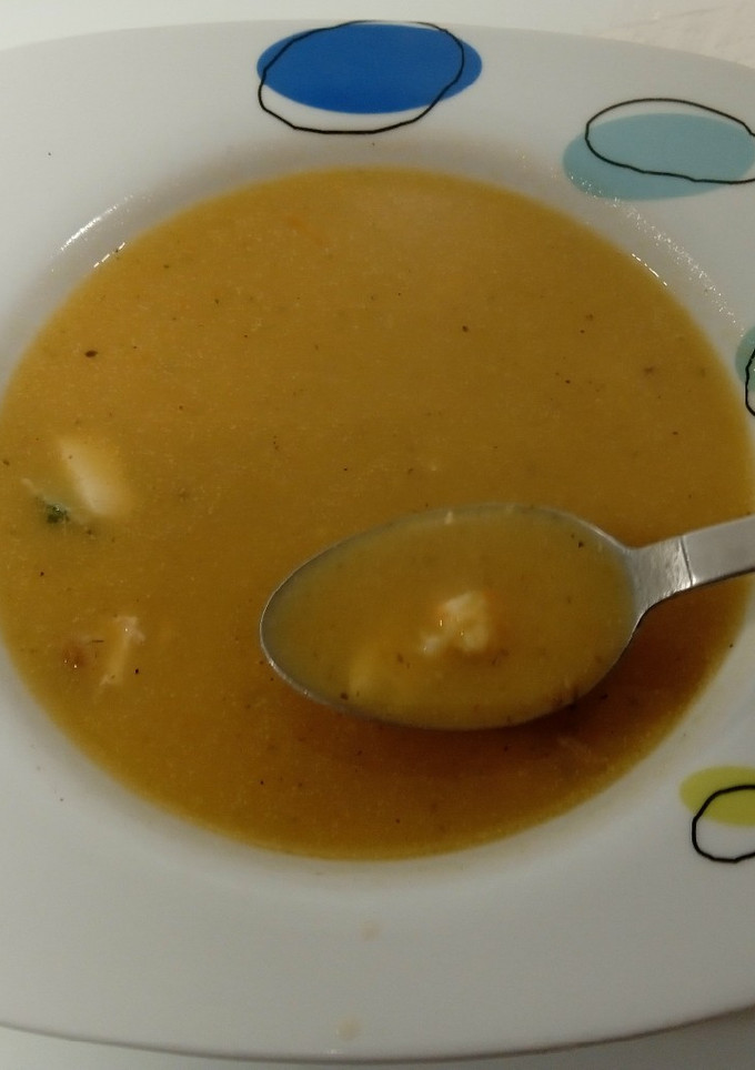 Una foto de Sopa de pescado al horno (estilo bullabesa)