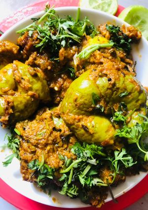 A picture of Stuffed Tinda (round gaurd).