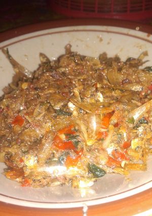Foto resep Sambal kemangi ikan teri