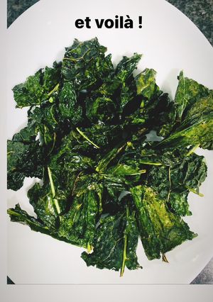 A picture of Kale Chips.