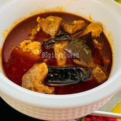 A picture of Mutton Rogan Josh.