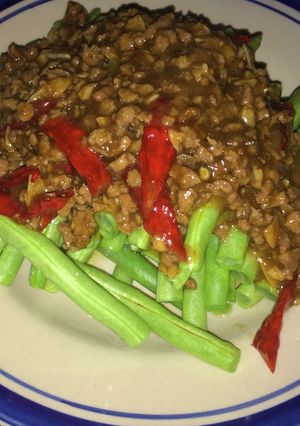 Foto resep Buncis Siram Daging (bumbu simpel banget)