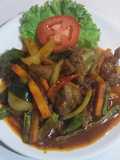 เนื้อผัดเครื่องแกง