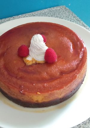 Una foto de Pastel imposible - Chocoflan