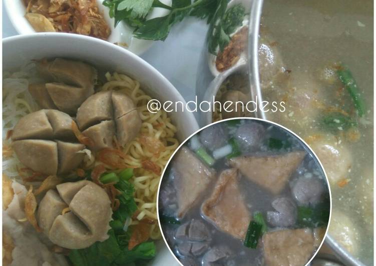 Bagaimana Menyiapkan Kuah bakso sedap ala bang bakso 💯👌 yang Enak