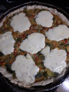 Una foto de Tarta de verduras con masa casera