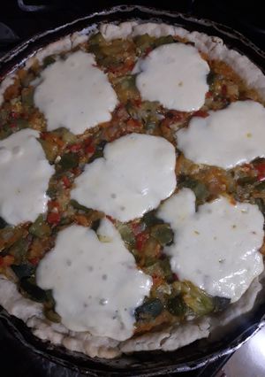 Una foto de Tarta de verduras con masa casera