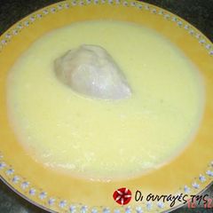 A picture of Chicken soup.