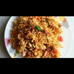 A picture of Maggi Bhel.