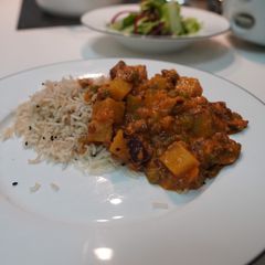 Sweet Potato and Lentil Curry A picture of Sweet Potato and Lentil Curry.