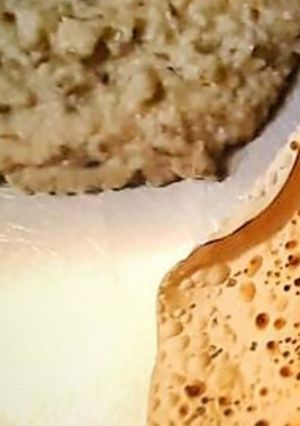 A picture of White khichdi of Moong Dal.