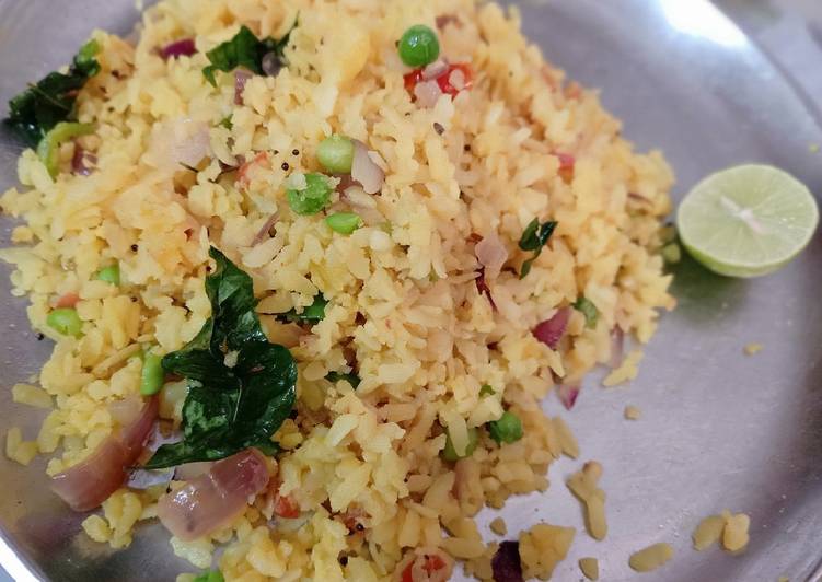 Simple Way to Prepare Super Quick Homemade Poha