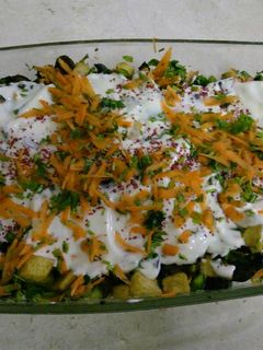 صورة لوصفة سلطة الخضار بالزبادي