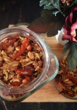 Foto resep Sambal Kering Tempe Teri Medan Kacang
