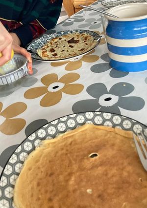 A picture of Traditional English Pancakes.