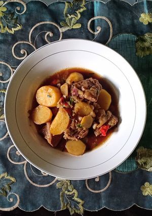 Foto resep Bistik Kentang Daging Simpel