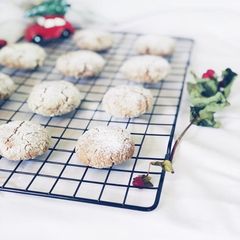 Gingerbread crinkle cookies#ChristmasBaking #Mombasa A picture of Gingerbread crinkle cookies#ChristmasBaking #Mombasa.