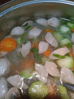Foto resep Sop Oyong Bakso