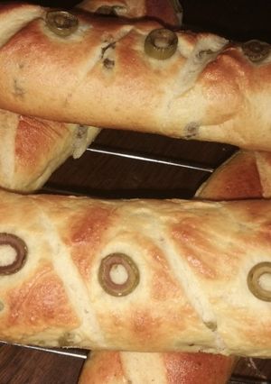 صورة لوصفة خبز بزيتون