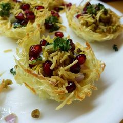 A picture of #HFFMonsoon_special SHREDDED POTATO BASKET CHAT.
