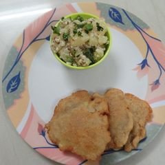 A picture of Navratri Food thali.