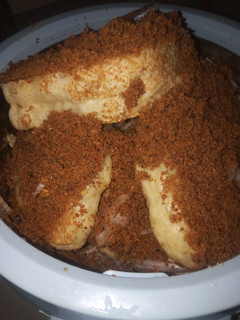 A picture of Nigerian flat bread (gurasa).