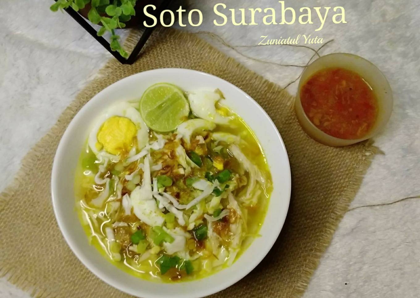 Resep Soto Surabaya yang Lezat