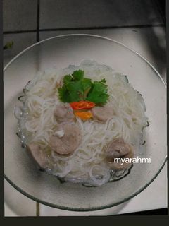 Foto resep Bihun Kuah Pedas Kilat