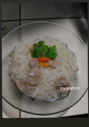 Foto resep Bihun Kuah Pedas Kilat