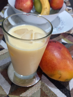 Una foto de Licuado de mango