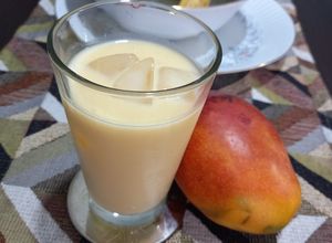 Una foto de Licuado de mango