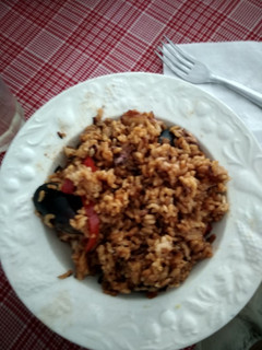 Una foto de Arroz mar-montaña al horno