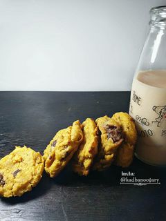 عکسی از دستور کوکی کدو حلوایی گیاهی (وگان)