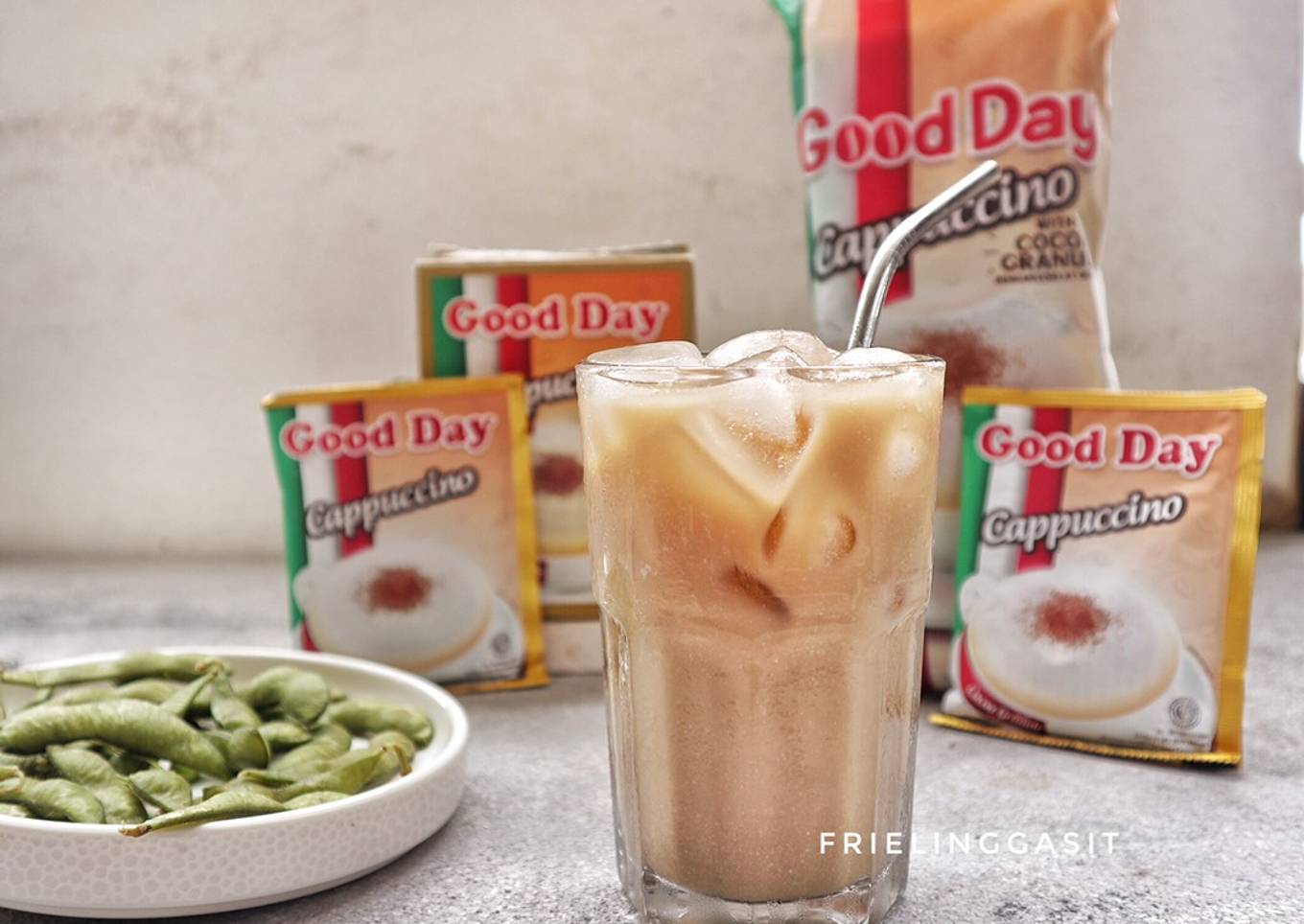 Es Edamame Cappuccino