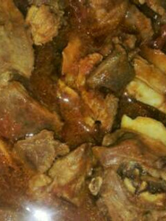 A picture of Stewed beef.