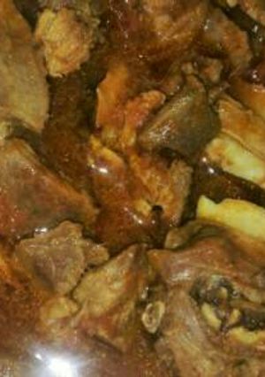 A picture of Stewed beef.
