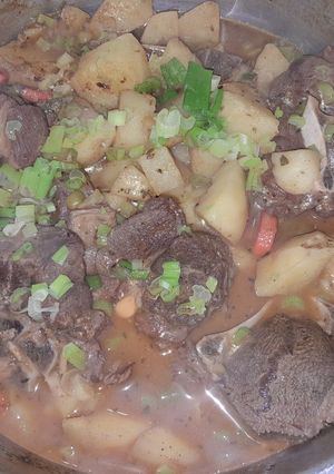 Una foto de Estofado de Carne de cordero / capón