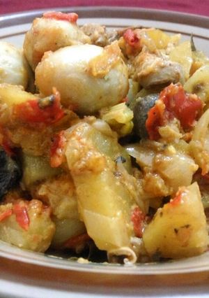 Foto resep Sambel goreng kentang, ati ampela, telur puyuh