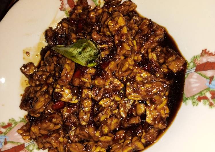 Recipe: Tasty Sambel goreng tempe kecap😋