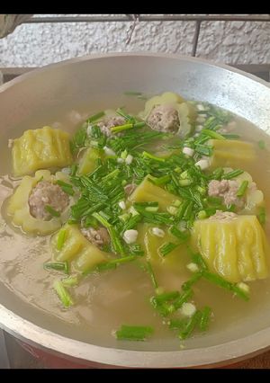 รูปของ ต้มจืดมะระจีนไส้หมูสับ