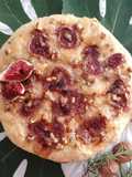 Focaccia with Gorgonzola, Figs, and Walnuts