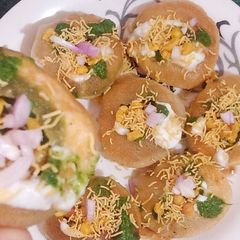A picture of Dahi puri Recipe.