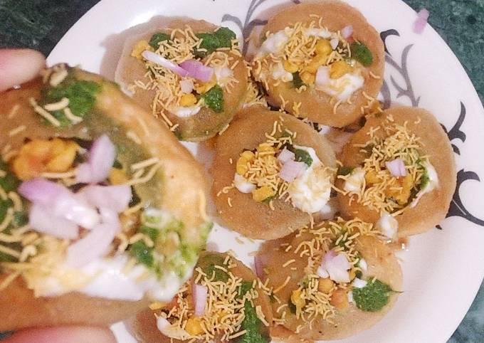 Dahi puri Recipe