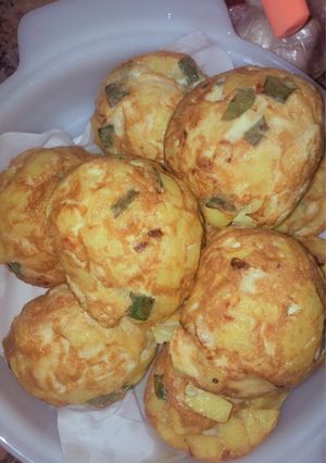 A picture of Potato omelette.