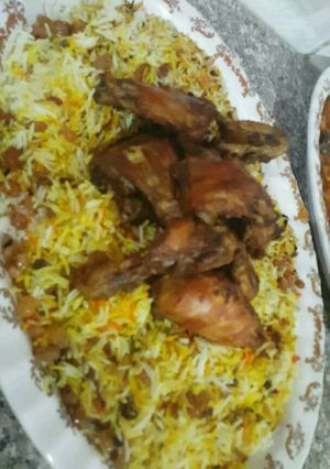 صورة لوصفة مجبوس الدجاج
