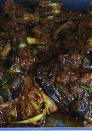 Foto resep Ikan bawal bumbu terasi tauco +terong