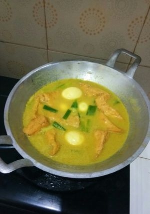Foto resep Opor tahu telor simple
