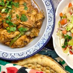 A picture of Chicken karahi🍲.