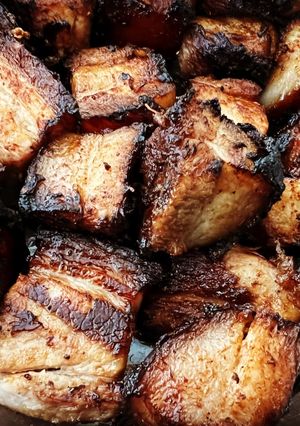A picture of Inihaw Na Baboy (Grilled Pork).